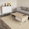 Joyce 4 Legs Coffee Table with Storage 1 1 1