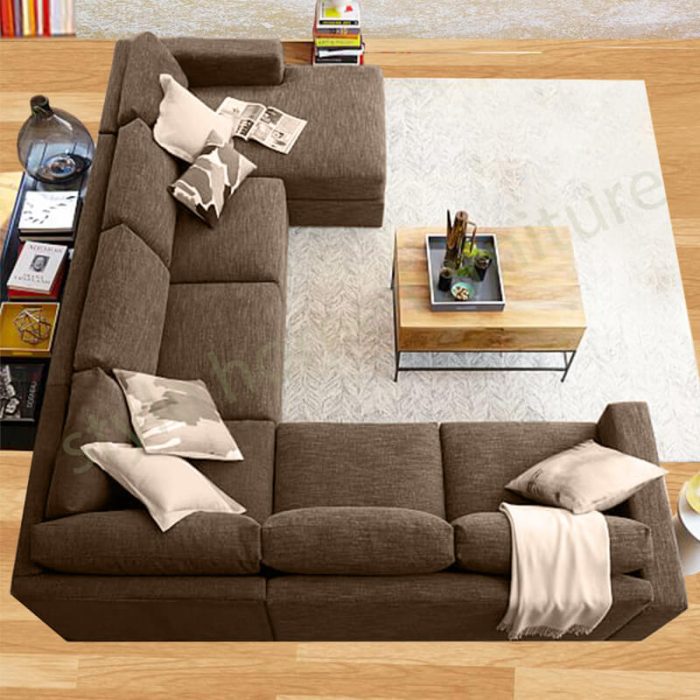 Kingston u shaped modular sofa 1