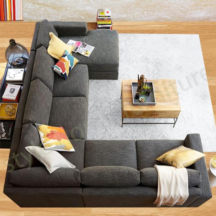 Kingston u shaped modular sofa 2