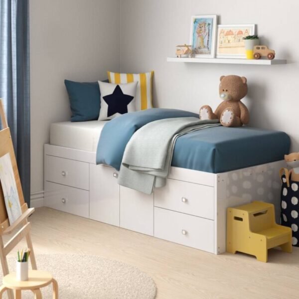 Klara Single Cabin Bed with Drawers 1