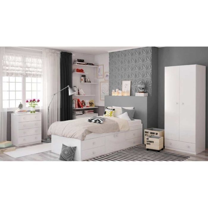 Klara Single Cabin Bed with Drawers 4 1