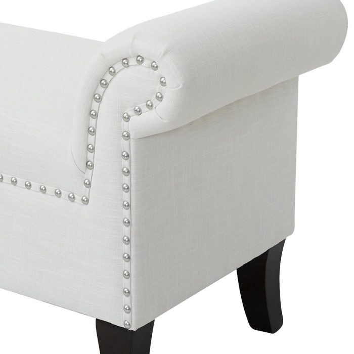 Milan Roll Arm Entryway Lounge Accent Bench 5 2 700x700 1