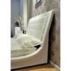 Modern Fully Tufted Curved Bed 6