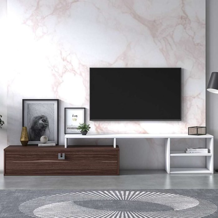 Modern extendable tv stand display unit 1 1