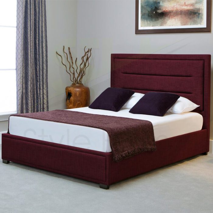 melina upholstered bed 1