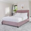 willow velvet bed