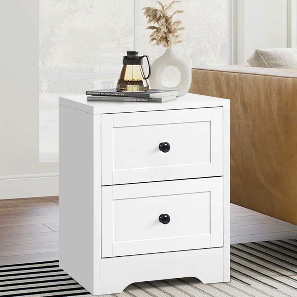 Bed side deals tables with storage