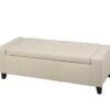 Guernsey Faux Leather Storage Ottoman Bench by Christopher Knight Home 74870189 9122 47e7 8c57 24d8c4bf0938 1000