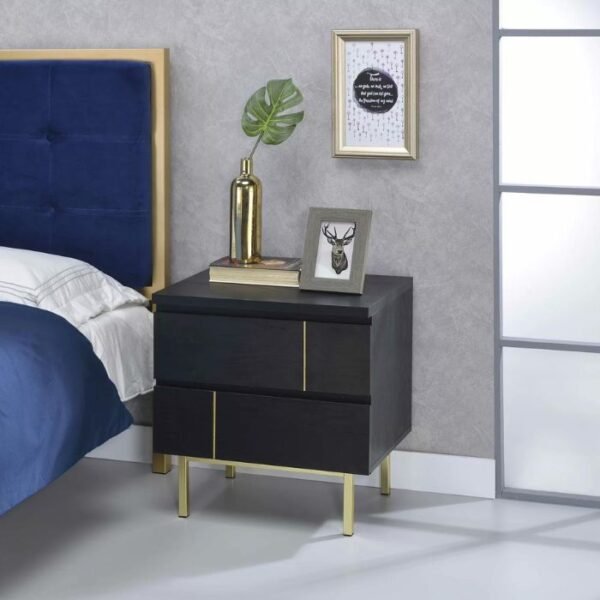 Ashley Gold Nightstand