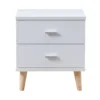 Clair 2 Drawer Nightstand