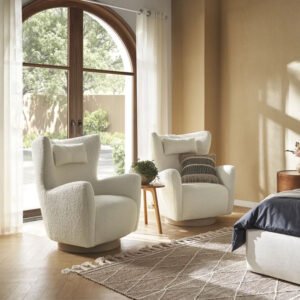 Colette Swivel Armchair - Stylish Comfort with a Modern Touch by StyleHomeFurniture