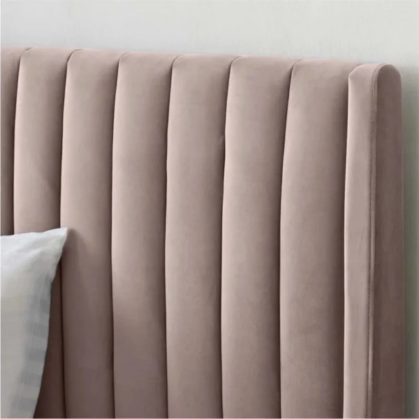 Amalfi Sage Upholstered Queen size Bed