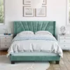 Ariana Upholstered King Size Bed