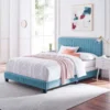 Modway Upholstered Bed With Mattress