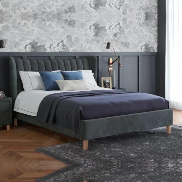 gfzxz Knox Upholstered King Bed